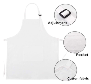 Ensemble <span class=keywords><strong>de</strong></span> tabliers et chapeaux <span class=keywords><strong>de</strong></span> <span class=keywords><strong>Chef</strong></span> en polyester pour enfants, vente en gros, peinture <span class=keywords><strong>de</strong></span> cuisine - Product Image 4