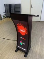 Écran LED de pupitre de classe P1.875 P1.86 P2.0 GOB, écran LED sur pied, écran de table de conférence pour salle de conférence