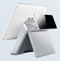 Terminal POS Micropos Sleek A15, Layar Sentuh All-in-One yang Stylish untuk Restoran, Toko Retail, Mesin Kasir, Scanner, Printer