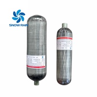 Réservoir de paintball en fibre de carbone ISO 11119-2, réservoir d'hydrogène en fibre de carbone, réservoir en fibre de carbone 5000 Psi