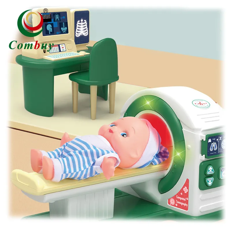 غرفة CT الطبيب التظاهر اللعب الطبية عدة لعبة مستشفى للأطفال