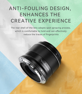 YONGNUO YN50MM F1.8Z โฟกัสอัตโนมัติ APS-C กรอบมาตรฐาน Prime เลนส์สําหรับ <span class=keywords><strong>Nikon</strong></span> <span class=keywords><strong>Z</strong></span> Mount Mirrorless Z5 Z6 Z7 Z6II Z7II Z30 Z50 Z8 Z9 - Product Image 5