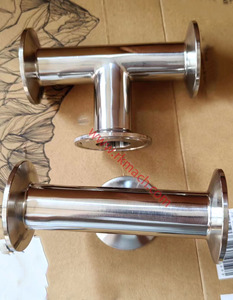 <span class=keywords><strong>2</strong></span>.5 inch cà phê ống sử dụng 63 Mét SMS DIN ISO DN vệ sinh SS304 thép không gỉ Tri kẹp <span class=keywords><strong>Tee</strong></span> - Product Image 1