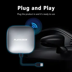PLAYAIBOX 도매 Carplay 스마트 박스 4GB + 64GB 안드로이드 AI 상자 자동차 전자 안드로이드 13.0