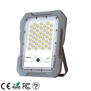 Nhôm CCTV An Ninh Không Thấm Nước IP67 32GB TF Thẻ 100W Giám Sát Máy Ảnh Năng Lượng Mặt Trời Dẫn Nhẹ Lũ Lụt Ánh Sáng - Product Image 2