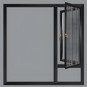 KT <span class=keywords><strong>las</strong></span> ventanas abatibles hechas a medida de casa completa con prueba de ladrones tiene un fuerte rendimiento a prueba de polvo y hermético - Product Image 3