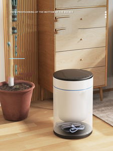 פח אשפה נירוסטה חכם 3l 6l 12l 12l אוטומטי חיישן מגע פדלים - Product Image 2