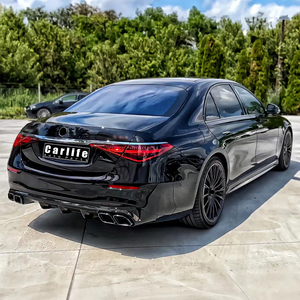 W223 passe aux kits de carrosserie S63 <span class=keywords><strong>AMG</strong></span> pour Mercedes Benz <span class=keywords><strong>Classe</strong></span> <span class=keywords><strong>S</strong></span> W223 2021 + avec grille de pare-chocs avant arrière. - Product Image 6
