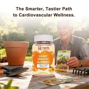 Gomitas de CoQ10 Personalizadas OEM Meelefu con Bergamota, Hibisco, Vitamina K2D3, Magnesio Glicinato y Pimienta de Cayena para la Salud del Corazón - Product Image 3