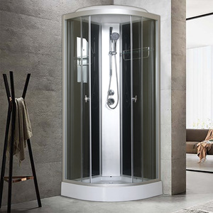 Cabine <span class=keywords><strong>de</strong></span> <span class=keywords><strong>douche</strong></span> à hydromassage intégrée, sauna carré pour 2 personnes et salle combinée vapeur - Product Image 4