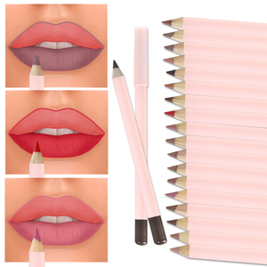 Lápiz labial resistente al agua, delineador de labios de madera, de <span class=keywords><strong>gel</strong></span>, color carne, venta al por mayor - Product Image 5