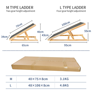 Beste Huisdier Trappen Levert Massief Hout Hond Trappen Opvouwbare Huisdier <span class=keywords><strong>Bed</strong></span> Trap Anti-Slip Helling <span class=keywords><strong>Ladder</strong></span> Huisdier Trappen Voor <span class=keywords><strong>Bed</strong></span> En Auto - Product Image 6
