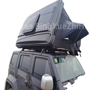 Lightweight Hard Shell Roof Tent Car Factory Price Aluminum Camping <strong>Accessories</strong> Easy Installation Rooftop Tent Car - Product Image 3