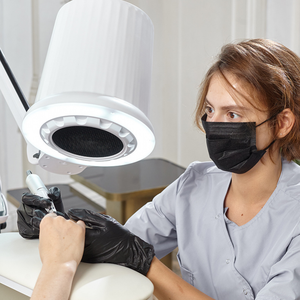 Aspirateur à poussière pour ongles de haute puissance 80w, prix commercial, type à aspiration supérieure, facile à installer, collecteur de poussière pour <span class=keywords><strong>salon</strong></span> de beauté - Product Image 1