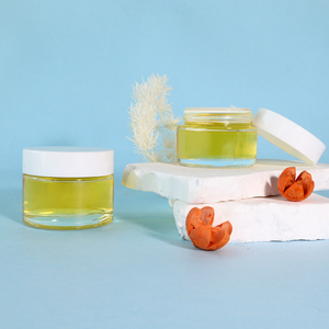 Barattoli in Vetro a Bocca Larga con Coperchi per Cosmetici 5g 10g 15g 20g 30g 50g 100g, Contenitori in Vetro Trasparente con Coperchio in Plastica e Guarnizione - Product Image 2