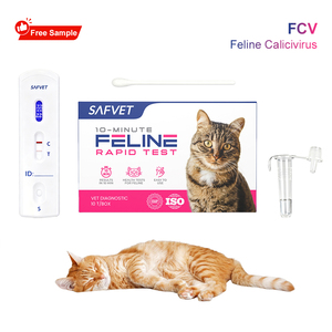 무료 샘플 고양이 헤르페스바이러스 칼리시바이러스 Fcv Fhv 항원 검사 키트 고양이 헤르페스 바이러스 글로벌 공급 수의학용 - Product Image 1