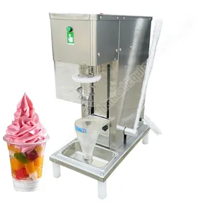 新鲜水果冰淇淋搅拌机冷冻酸奶搅拌机漩涡搅拌机冰淇淋