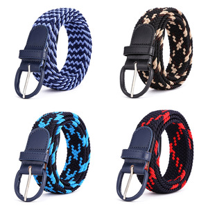 Ceintures de golf tressées de haute qualité à logo personnalisé avec boucle en métal - Product Image 4