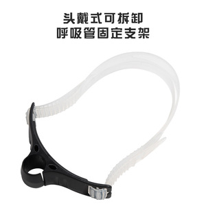 ZMZ – tuba de plongée pour enfants, équipement d'entraînement de natation léger de type humide en PVC - Product Image 4