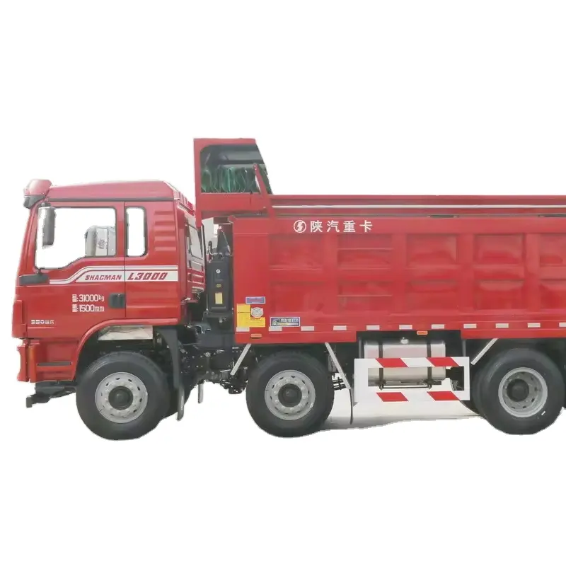 Novo Shacman Delong L3000 3 Ton 5 Ton 12 Ton Caminhão basculante com guindaste montado em caminhão