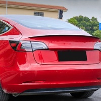 Becquet arrière slim brillant de haute qualité pour Tesla, accessoire pour malle, becquet arrière, haute Performance