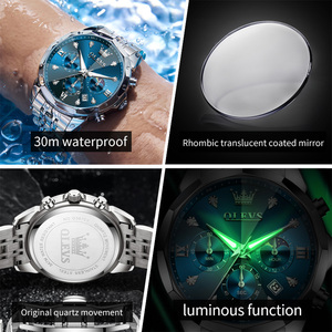 <span class=keywords><strong>Montre</strong></span> personnalisée OEM 3670 avec logo pour hommes, nouveau design, vente en gros d'usine, <span class=keywords><strong>montre</strong></span> à quartz pour hommes, étanche, promotionnelle, bracelet en acier inoxydable - Product Image 5