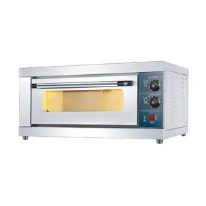 Fabrieksprijs Bakkerij Apparatuur Pizza Brood Bakoven/Commerciële Snackmachines Gas Cake Pizza Dek Oven Te Koop