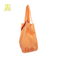 Sacs en toile de grande capacité week-end Orange sac de plage sportif peut contenir des maillots de bain bouteilles de vin loisirs sac à dos portable à bandoulière
