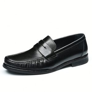 Chaussures en cuir véritable pour hommes, style automne, dernières tendances, vente chaude, haute qualité, pour événements formels, fêtes, occasions décontractées - Product Image 2