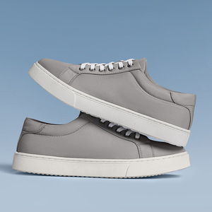 Zapatillas Casuales Extra Grandes para Hombre 2025, Estilo Británico, Diseño Desgastado, con Aumento de Altura, Cuero Genuino Suave, con Cordones - Product Image 3