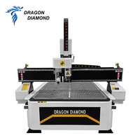 1325 3 axes 5-10kw CNC routeur à bois Machine de gravure sur bois avec CCD et couteau vibrant