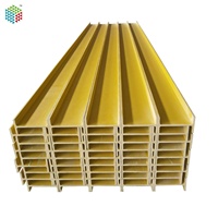 Vigas de soporte estructural FRP de alta resistencia | Viga I/H de fibra de vidrio para puentes, edificios y estructuras marinas