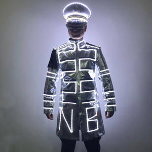 ชุดคอสตูมสำหรับเต้น LED, ชุดคอสตูมแนว KTV สำหรับบาร์ไวน์สีสันสดใส - Product Image 5