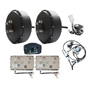 Bộ Chuyển Đổi Động Cơ Trục Xe Điện QS 260 <span class=keywords><strong>5000W</strong></span> <span class=keywords><strong>72V</strong></span>, Động Cơ Và Bộ Điều Khiển Trục Xe 10kw KLS7275H Với Phanh Tái Tạo - Product Image 1