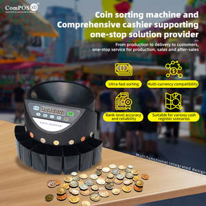 Compteuse/ Trieuse de pièces de monnaie pour JPY/MYR/USD/GPB/PHP/TWD/<span class=keywords><strong>AED</strong></span>/EUR – Machine de comptage de pièces personnalisable – Trieuse/Compteuse de pièces japonaises - Product Image 6