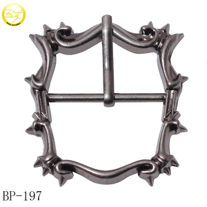 Tùy Chỉnh Biểu Tượng Cổ Dây Đeo Có Thể Điều Chỉnh Cặp Con Lăn Khóa Nhiệm Vụ Nặng Nề Hợp Kim Kim Loại Pin Khóa Phần Cứng Cho Da Mạnh Mẽ - Product Image 1