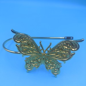 Butterfly <b>Curtain</b> <b>Hooks</b> Golden Plastic Anti Rust Traditional Design Hardware Accessories - Product Image 4