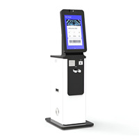 Kiosque en libre-service à écran tactile Estar avec lecteur de code QR, imprimante thermique, paiement sans argent liquide
