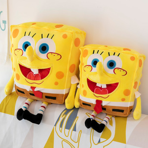 Populares Peluches de <span class=keywords><strong>Bob</strong></span> <span class=keywords><strong>Esponja</strong></span>, Muñecos de Peluche de Personajes de Dibujos Animados Famosos, Juguetes Suaves para Niños - Product Image 4
