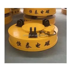 1 ton manual magnet lifter crane 1 ton circular lifting electric magnet for scraps iron
