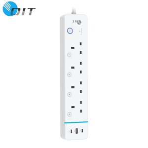 <span class=keywords><strong>OIT</strong></span> UK   Protection contre les surtensions Multiprise intelligente Contrôle par application Tuya Multiprise intelligente WIFI Prise d'extension - Product Image 3