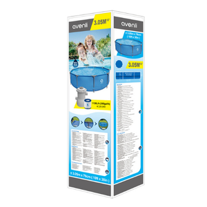 Jilong Avenli 12015EU - Piscina Elevada Redonda con Marco, 3.05x76cm - Product Image 5