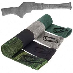 Échantillon Gratuit – Nouvelles Housses de Pistolet Simples et Portables 54*6''/140*15cm, en Polyester Tricoté avec Fermeture Éclair, Accessoires de Chasse Personnalisables pour l'Extérieur - Product Image 1