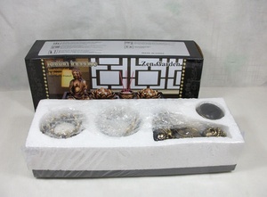 Portavelas <span class=keywords><strong>Zen</strong></span> Asia Lotus, Bandeja de Madera DIY, Estatua de Buda de Resina, Modelo de Escultura de Adoquines de Arena, <span class=keywords><strong>Estilo</strong></span> Artificial, Decoración de Arte <span class=keywords><strong>Zen</strong></span> - Product Image 6