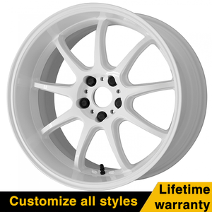 Ruote lavoro emozione D9R forgiato leggero Multi-raggio profondo concavo 15-26 pollici 5x114.3 5x112 per prestazioni civiche/WRX/BRZ - Product Image 2