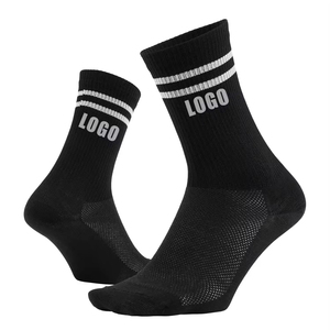 Custom Logo Breathable Mesh Cotton Polyester Sport <b>Sock</b> Professional Running Cycling <b>Socks</b> Custom Design for Men Women - Product Image 2
