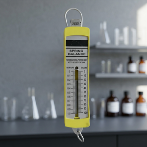 Balance à ressort en plastique personnalisable 100g, jauge de force en Newton et en grammes pour l'éducation en laboratoire, support OEM - Product Image 2