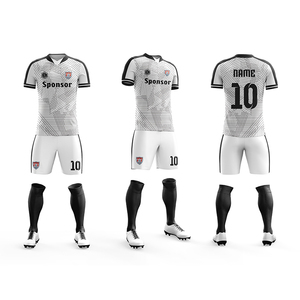 Özelleştirilebilir rahat hızlı kuru futbol kıyafetleri yüksek kaliteli dijital baskı ekibi oyunu futbol formaları kitleri OEM futbol forması - Product Image 4
