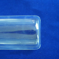 Prix usine de haute qualité poli cristal transparent tasse verre quartz bécher