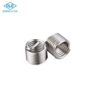 <span class=keywords><strong>Inserts</strong></span> <span class=keywords><strong>Helicoils</strong></span> en acier inoxydable 304 pour renforcer les filetages, <span class=keywords><strong>inserts</strong></span> de filetage en fil métallique, verrouillage à 55 degrés, étanchéité cylindrique, filetage de tuyau G1/2 G3/4 G1 - Product Image 1